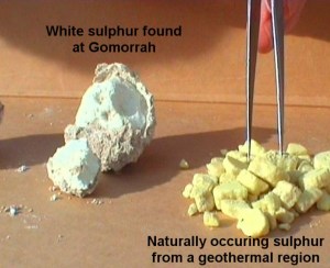Sulphur Comparision Lots Wife Israel
